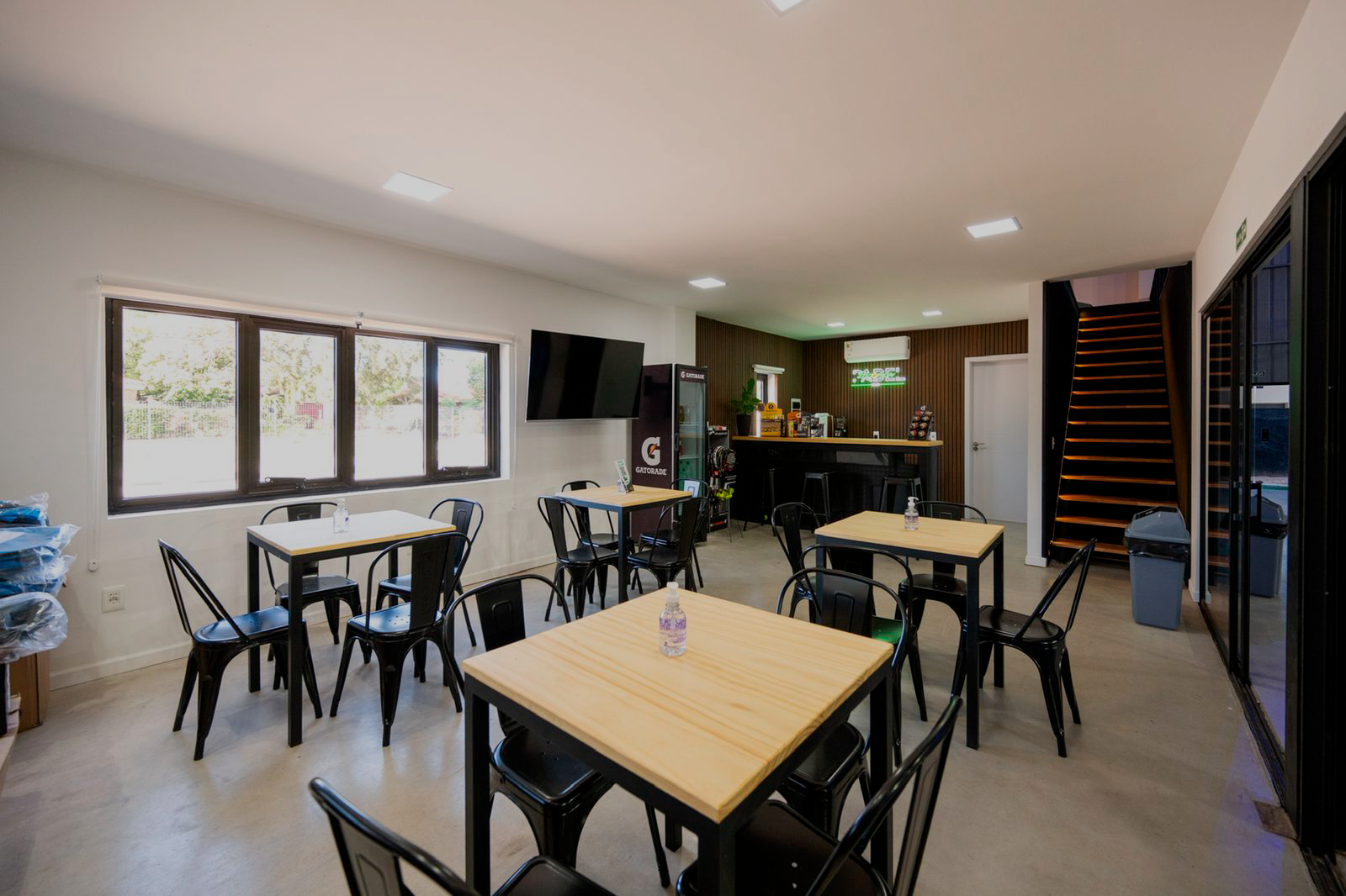 Interior del club